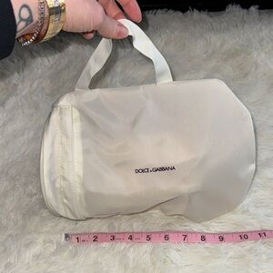 Dolce & Gabbana Ivory Cosmetic Bag